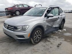 Salvage cars for sale at New Orleans, LA auction: 2021 Volkswagen Tiguan S