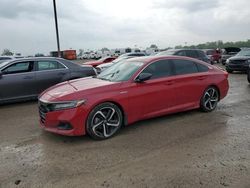 Salvage cars for sale at Indianapolis, IN auction: 2022 Honda Accord Hybrid Sport
