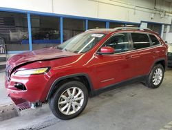 Jeep salvage cars for sale: 2016 Jeep Cherokee Limited