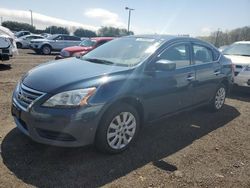 Salvage cars for sale at East Granby, CT auction: 2014 Nissan Sentra S