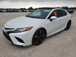 Salvage cars for sale from Copart San Antonio, TX: 2019 Toyota Camry XSE