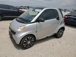 Salvage cars for sale from Copart San Antonio, TX: 2013 Smart Fortwo Pure