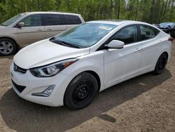 Salvage cars for sale at Bowmanville, ON auction: 2016 Hyundai Elantra SE