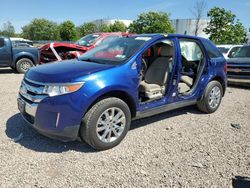 Ford Edge Limited salvage cars for sale: 2013 Ford Edge Limited