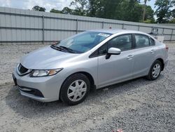 Salvage cars for sale from Copart Gastonia, NC: 2015 Honda Civic LX