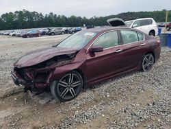 Salvage cars for sale at Ellenwood, GA auction: 2017 Honda Accord Touring