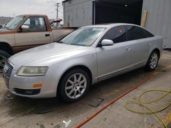 Salvage cars for sale at Chicago Heights, IL auction: 2005 Audi A6 3.2 Quattro