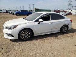 Salvage cars for sale from Copart Elgin, IL: 2018 Subaru Legacy 2.5I Premium