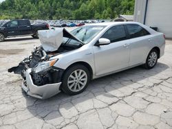 Salvage cars for sale from Copart Hurricane, WV: 2013 Toyota Camry Hybrid