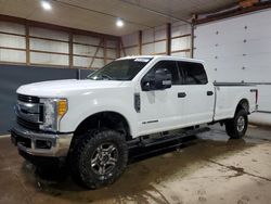 Salvage trucks for sale at Columbia Station, OH auction: 2017 Ford F350 Super Duty