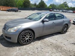 Salvage cars for sale at Madisonville, TN auction: 2007 Infiniti G35