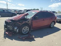 Subaru Impreza salvage cars for sale: 2018 Subaru Impreza Premium