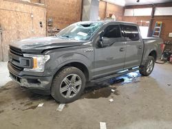 Salvage cars for sale at Ebensburg, PA auction: 2018 Ford F150 Supercrew