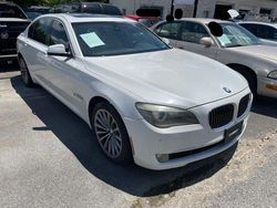 Salvage cars for sale at Lebanon, TN auction: 2011 BMW 740 LI