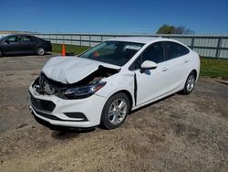 Salvage cars for sale at Mcfarland, WI auction: 2018 Chevrolet Cruze LT