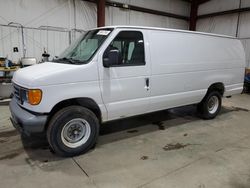 Salvage trucks for sale at Billings, MT auction: 2006 Ford Econoline E350 Super Duty Van