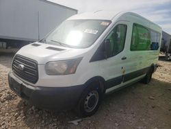 Salvage trucks for sale at Grand Prairie, TX auction: 2018 Ford Transit T-350