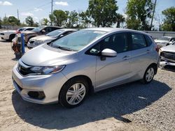 Salvage cars for sale at Riverview, FL auction: 2019 Honda FIT LX