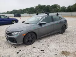 Salvage cars for sale at New Braunfels, TX auction: 2019 Honda Civic EX