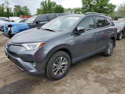 Salvage cars for sale at Baltimore, MD auction: 2017 Toyota Rav4 HV LE