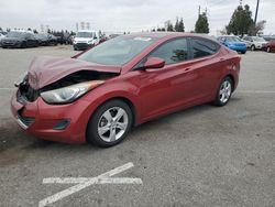 Salvage cars for sale from Copart Rancho Cucamonga, CA: 2013 Hyundai Elantra GLS