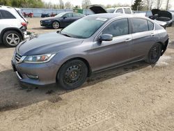 Salvage cars for sale from Copart Ontario Auction, ON: 2013 Honda Accord Sport