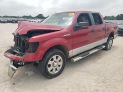 Salvage cars for sale at San Antonio, TX auction: 2010 Ford F150 Supercrew