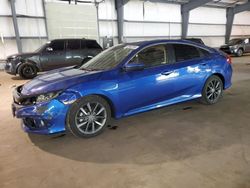 Salvage cars for sale from Copart Graham, WA: 2019 Honda Civic EX