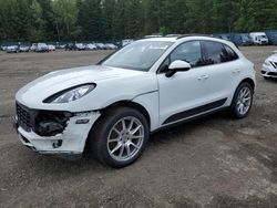 Salvage cars for sale at Graham, WA auction: 2018 Porsche Macan