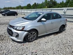 Chevrolet salvage cars for sale: 2017 Chevrolet Sonic LT