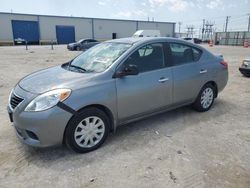 Salvage cars for sale at Haslet, TX auction: 2013 Nissan Versa S