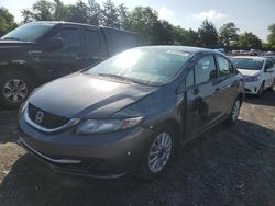 Salvage cars for sale at Madisonville, TN auction: 2013 Honda Civic LX