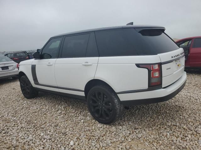 2017 Land Rover Range Rover Supercharged