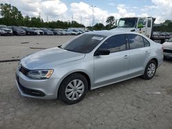 Salvage cars for sale at Cahokia Heights, IL auction: 2014 Volkswagen Jetta Base