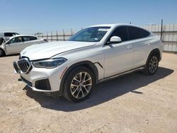 Salvage cars for sale from Copart Andrews, TX: 2021 BMW X6 XDRIVE40I