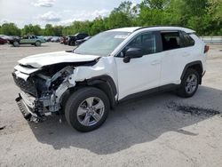 Salvage cars for sale at Ellwood City, PA auction: 2022 Toyota Rav4 LE