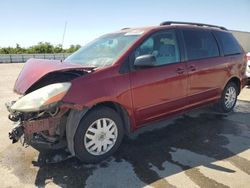 Salvage cars for sale from Copart Fresno, CA: 2008 Toyota Sienna CE