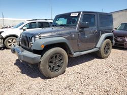 Jeep salvage cars for sale: 2016 Jeep Wrangler Sport
