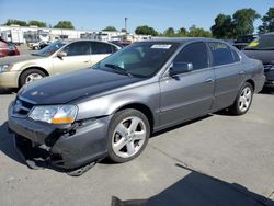 Salvage cars for sale from Copart Sacramento, CA: 2003 Acura 3.2TL TYPE-S