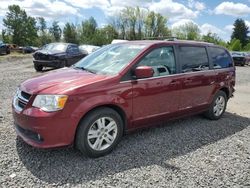 Dodge Grand Caravan sxt salvage cars for sale: 2018 Dodge Grand Caravan SXT