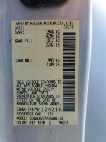 2009 Nissan Altima 2.5S