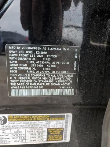 2015 Volkswagen Touareg V6 TDI