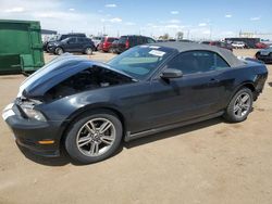 Salvage cars for sale at Brighton, CO auction: 2010 Ford Mustang