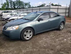 Salvage cars for sale from Copart Spartanburg, SC: 2009 Pontiac G6
