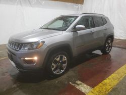 Salvage cars for sale at Marlboro, NY auction: 2020 Jeep Compass Limited