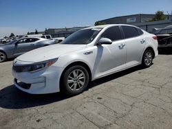 Salvage cars for sale from Copart Bakersfield, CA: 2016 KIA Optima LX