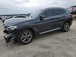 Salvage cars for sale at Grand Prairie, TX auction: 2021 BMW X3 SDRIVE30I