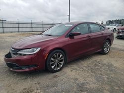 Salvage cars for sale at Lumberton, NC auction: 2015 Chrysler 200 S