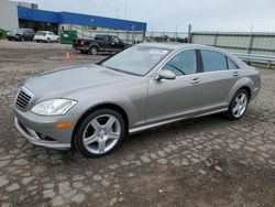 Salvage cars for sale at Woodhaven, MI auction: 2008 Mercedes-Benz S 550