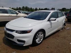 Salvage cars for sale at Elgin, IL auction: 2018 Chevrolet Malibu LT